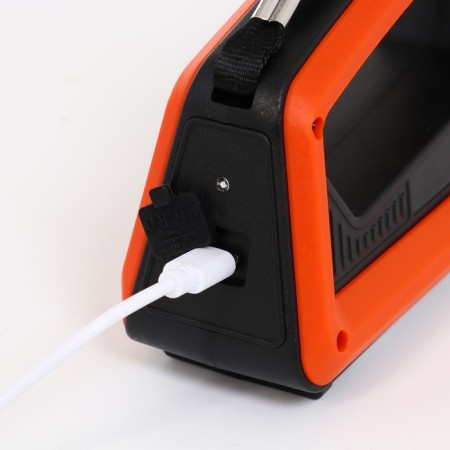 Manual battery, XPE, side 5 W COB, 1200 mAh, 6 modes, USB, 19.5 x 9 cm-4