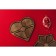 Menzhitsa Wooden ADELICA "Gift from the Heart", 4 sections, 25 × 1.8 cm, array of birch