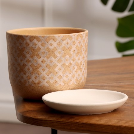 Pot Flower Cross Terracott Buk No. 1, 0.8 L, D - 12 cm-1