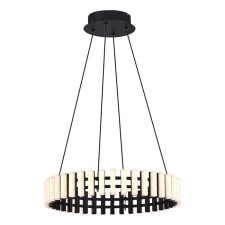 Люстра подвесная St Luce. SL6203.403.25. Estense. 1х25 Вт, LED, 3000K, 2000 Lm, 40х40х30 см, цвет чёрный