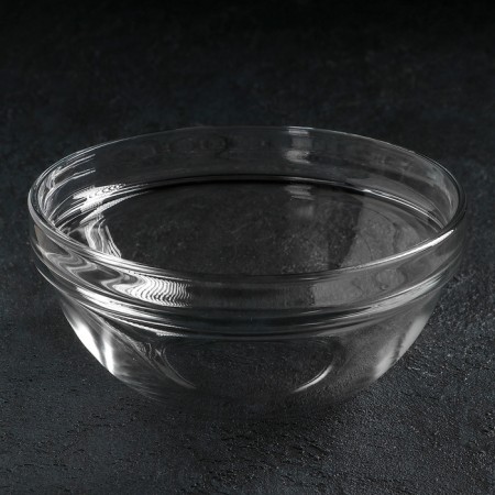 Glass salad -shaped "Convenient storage", 1.1 l, d = 17 cm, stagnant