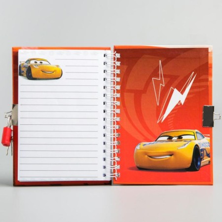Notebook on the A6 lock, 50 sheets, cars-3