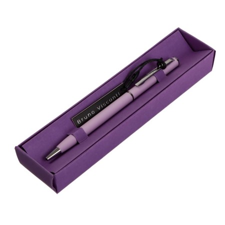 Switching handle, 0.7 mm, Bruno VisConti Palermo, blue rod, lilac metal case, in case-3
