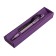 Switching handle, 0.7 mm, Bruno VisConti Palermo, blue rod, lilac metal case, in case