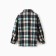 A shirt for a boy in a cage KAFTAN, p. 32 (110-116 cm), blue