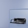 Wall soap dish, 14.5 × 11.5 × 5 cm, steel