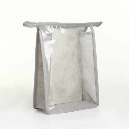 Lightning cosmetic bag, gray color-1