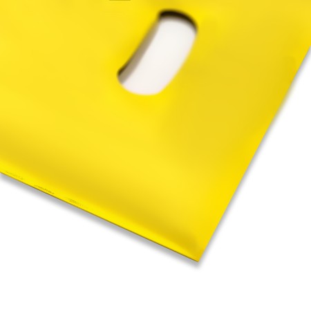 Gift, metallized, gold 17x25 cm package, 20 microns 10 pcs set-2