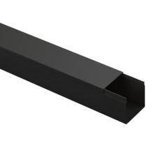 Cable-channel era KK-B-40-40 Black 40x40 mm