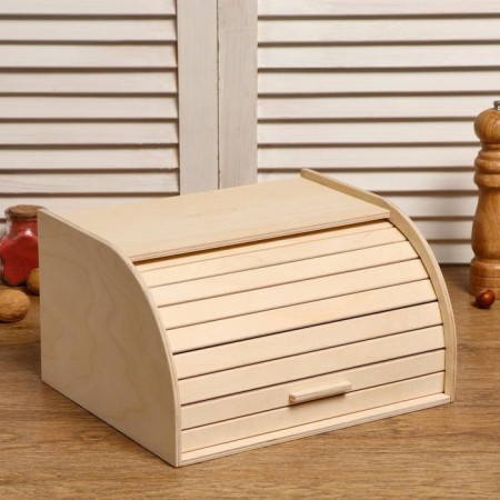 Wooden breadbone "Cinnamon", 29 × 24.5 × 16.5 cm