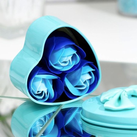 Soap roses, three -color, set of 3 pcs.-2
