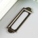 Frame archival metal bronze 2x6.2 cm