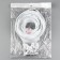 Set: Rolled Lightning "Spiral" No. 5, 10 m, 20 runners, 40 upper limiters, 20 lower limiters, white color