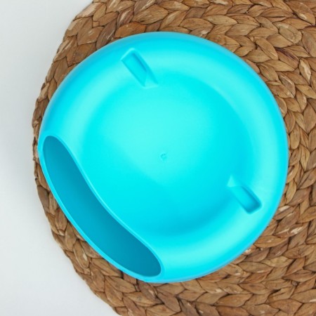 Plastic plate for seeds and nuts "PLETER", 20 × 11 cm, with a stand for the phone, color mix-2