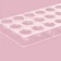 Konfinetta Chocolate Form "Diamond", 27.5 × 13.5 cm, 21 cells (D = 2.5 cm)