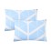 Set of pillowcases Ethel “Mountain peaks”, 50x70 cm - 2 pcs, 100% cotton, calico