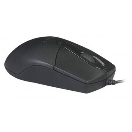 Mouse A4Tech OP-730D Black Optical (1200DPI) USB (4but)-1