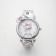 Watch of wrist -quartz children's "cat", white
