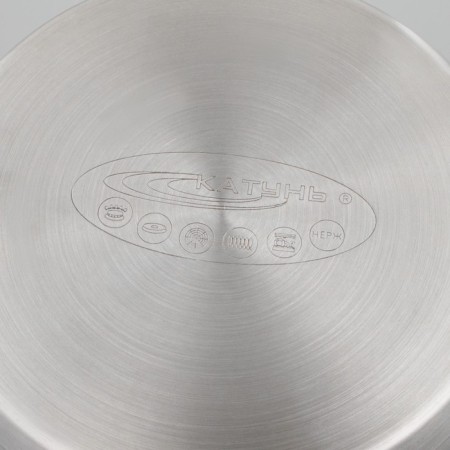 Poster "General catering", 2 l, d = 16 cm, h = 10 cm, metal cover, induction, with a heat distribution layer-4