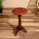 Carved table 30x30x54 cm