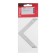 The tundra square Krep, UG-100, galvanized, in the package of 1 pc.