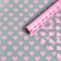 Film Color "Hearts", Pink, 0.7 x 7.6 m, 40 μm, 200 grams