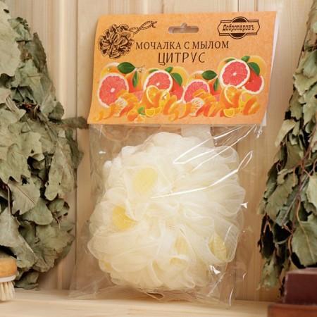 Mochell with soap "citrus" Dobroparov