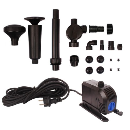 Fountain pump, nozzles included, 35 W, 2000 l/h, Hmax 2 m, cable 10 m