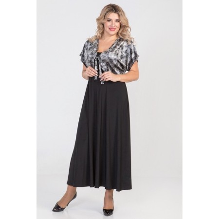 Female dress, size 54, black color