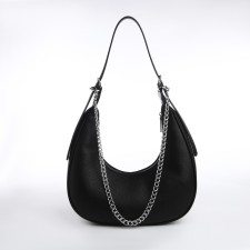 Bag Women's Sobo on the zipper Textura, average size, color black
