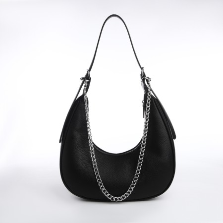Bag Women's Sobo on the zipper Textura, average size, color black