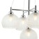 Suspended chandelier Frency 5xe27 40W, size 60x60x57.5-150 cm, color chromium