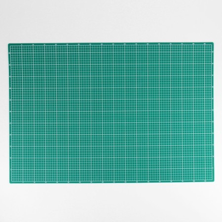 Mat for cutting, bilateral, 90 × 60 cm, A1, green color, AU-A1-2