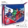 A4 notebook folder, with a zipper, with a metallic effect, avengers