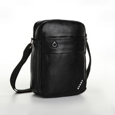 Male bag, black color