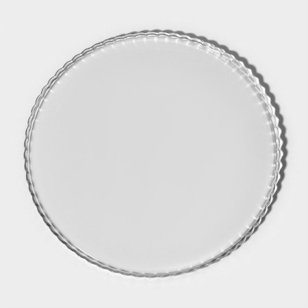 Glass cake stand with Patisserie lid, D = 32.2 cm-3