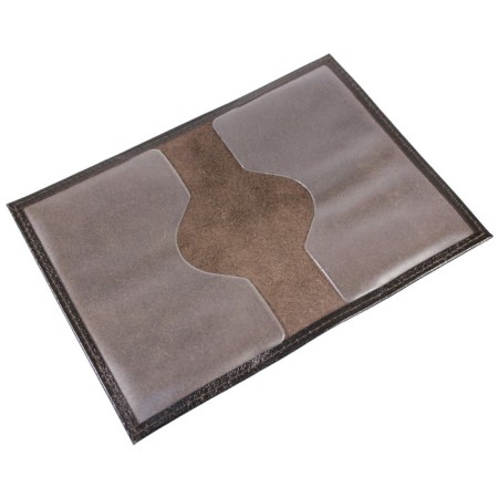 Cover for passport, black color-1