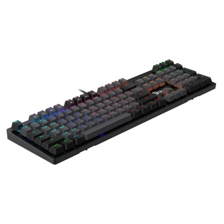 A4Tech Bloody B820r Dual Color Keyboard Mechanical Black/Gray USB for Gamer Led (B820R 10046-9