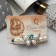 Hair hair clip "Butterfly" white hearts, 9 cm, mix