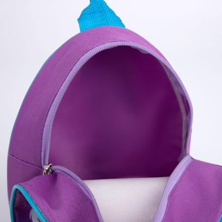 Baby backpack for the girl "Beauty cat", 23x20.5 cm, lightning department-4