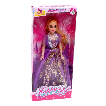 Model doll "Arina" in a dress, mix-6