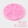 Mold Dolyana "Listopad", silicone, d = 9.2cm, color mix