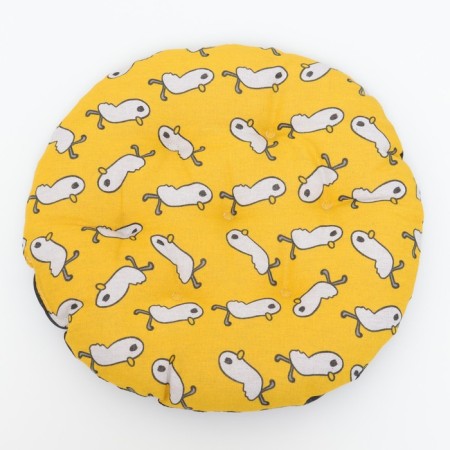 Animal Stear "Duck", 40 x 40 x 10 cm, yellow-2