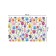A set of napkins for setting the table "Color Paints", rectangular, rounded edges, size 30x46 cm, 4 pcs