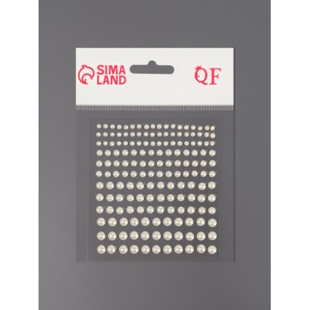 Set of stickers d/makeup D 6/5/4/2 mm plastic QF-3