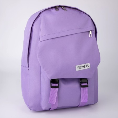 School backpack nazamok, 40x28x13 cm, lilac color-1