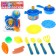 Set of dishes, Smeshariki, in the package