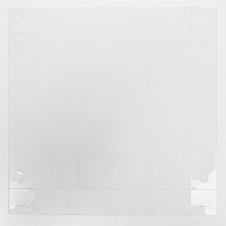 Cookie box, confectionery packaging with PVC lid, “Rejoice New Day”, 18 x 18 x 3 cm-6