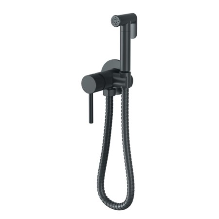 Bronze de Luxe Scandi 701b Bideter, with hygienic shower, brass, black