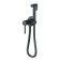 Bronze de Luxe Scandi 701b Bideter, with hygienic shower, brass, black